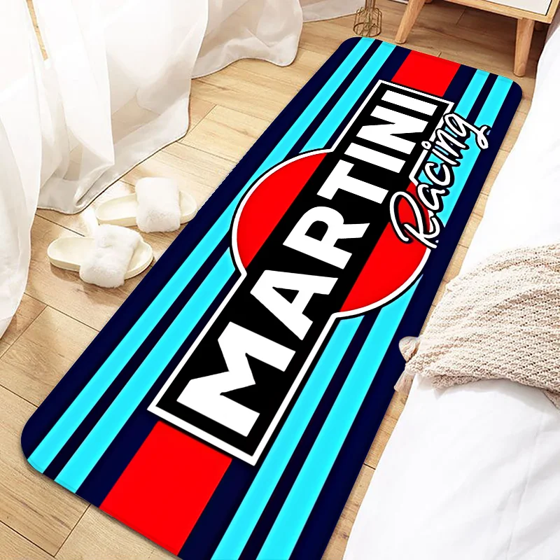 

Martini Racing Door Mat Entrance Non-slip Doormat Washable Kitchen Carpet Living Room Hallway Rugs Bathroom Bath Door Mats