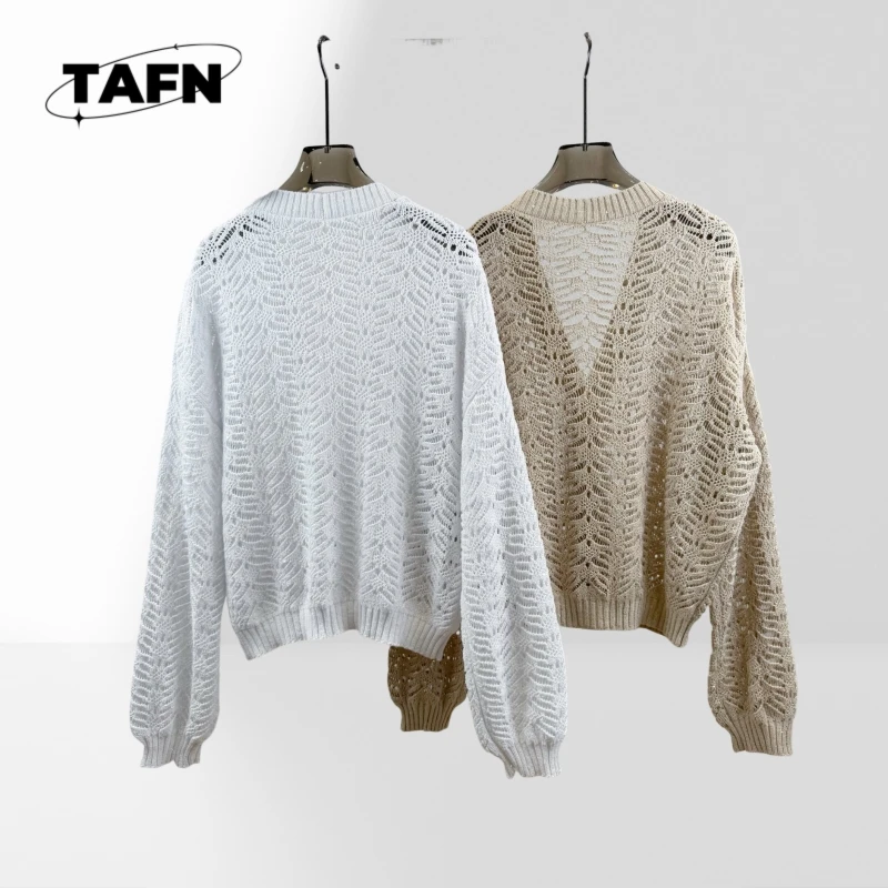 素敵なカーディガン ハイストリート シンプルで優雅なレディース プレミアム ヴィンテージ カシミア カーディガン – 柔らかくスタイリッシュ 2025 AF2445