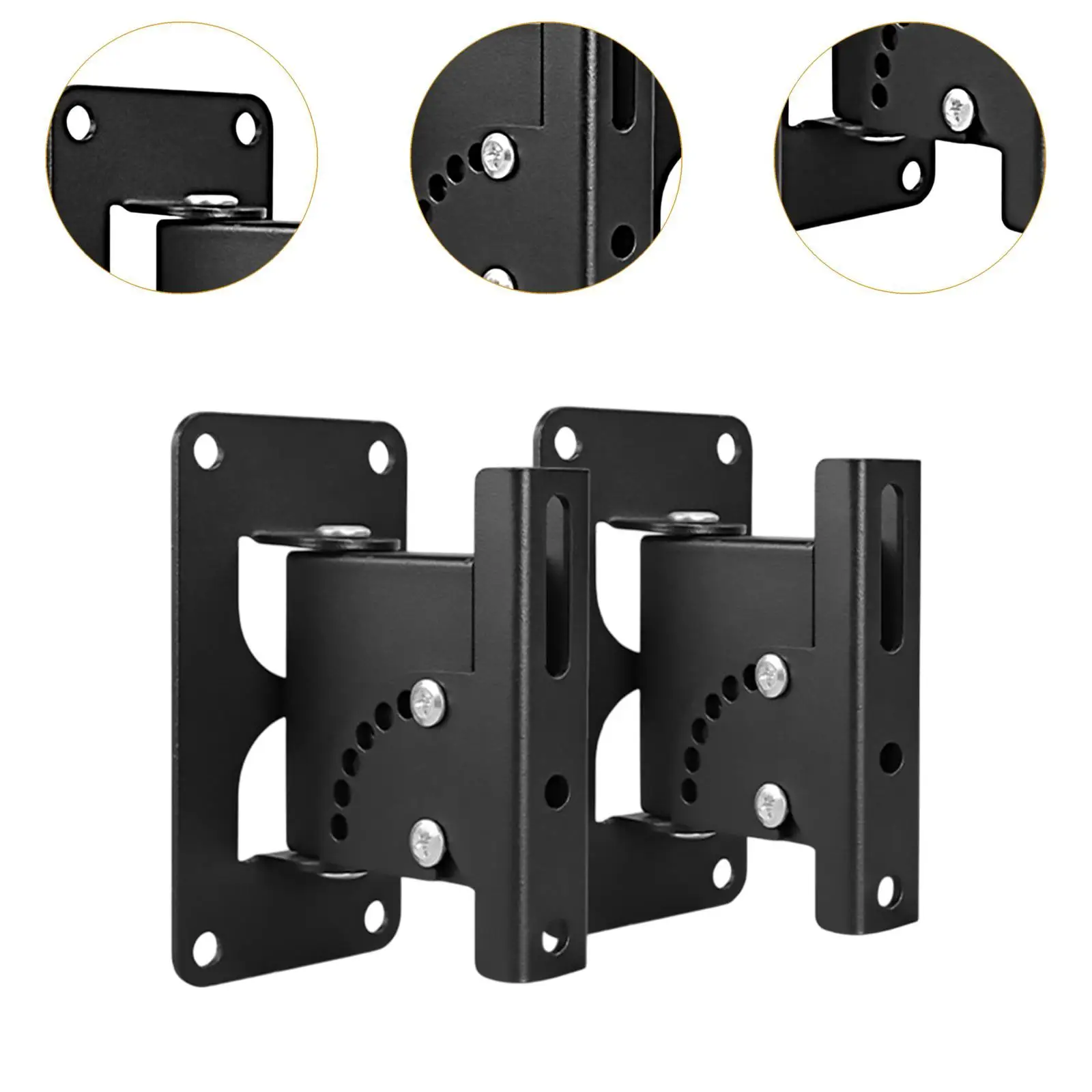 2x Speaker Wall Mount Speaker Wall Bracket for KTV Concert Music Festival