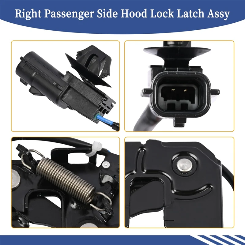 A98M هود قفل مزلاج عاصي 65601-1BA0C 65601-1BA0A لنيسان لإنفينيتي Q70 QX50 EX35 FX35 FX50 EX37 FX37 #3