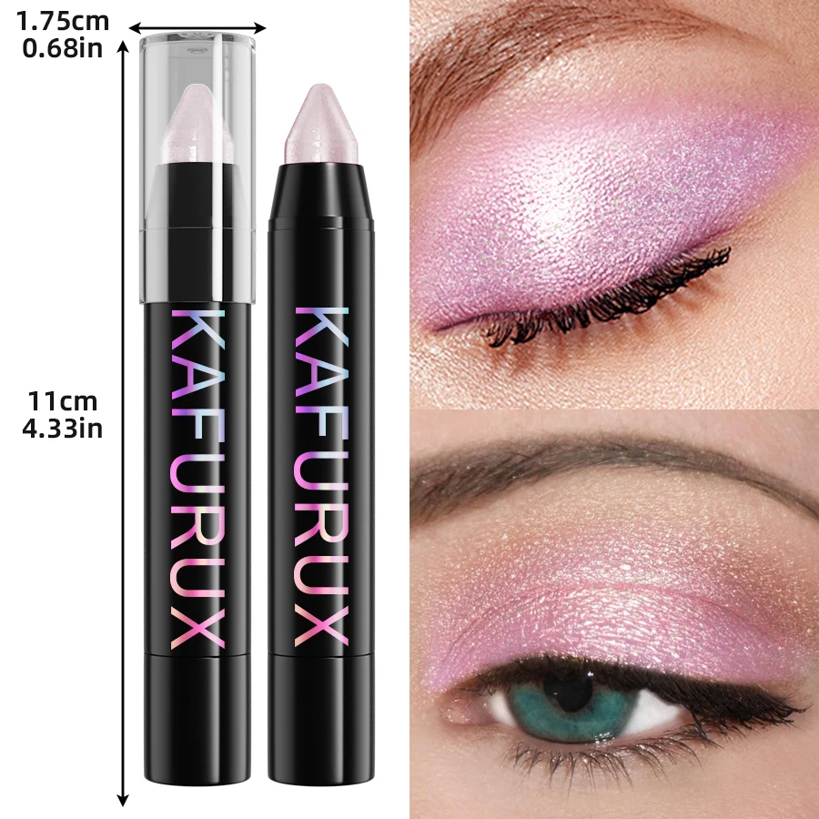 25 لون بريق عينيه كحل قلم مقاوم للماء بيرليسسينت ماتي عارية ظلال العيون الكورية ماكياج هدية قلم تحديد أداة