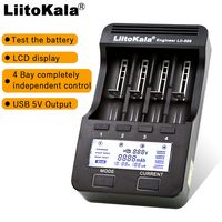 LiitoKala LII-500 Smart Universal LCD LI-ion Ni Mh AA AAA 10440 14500 16340 17335 17500 18490 17670 18650 Battery Charger