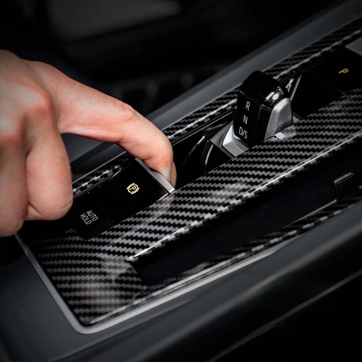 Auto-Innenraum-Modifikationszubehör für VW Golf 8, Auto-Innendekorationsartikel, Modifikationsteile für die Mittelkonsole