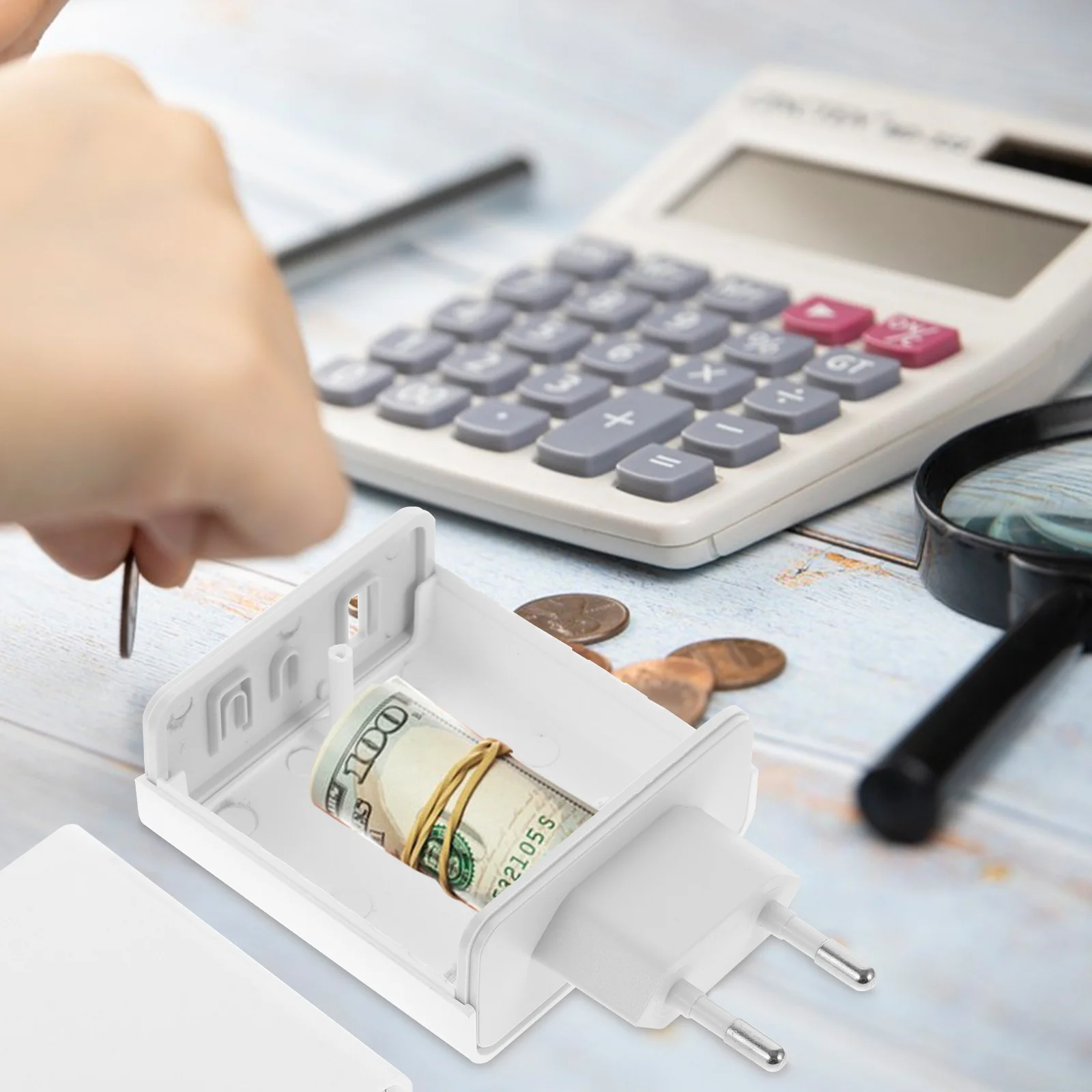 Portable Shaped Hidden Storage Box Money Hiding Gadgets Secret Case Mechanical Safes Hidden Cash Storage Holder