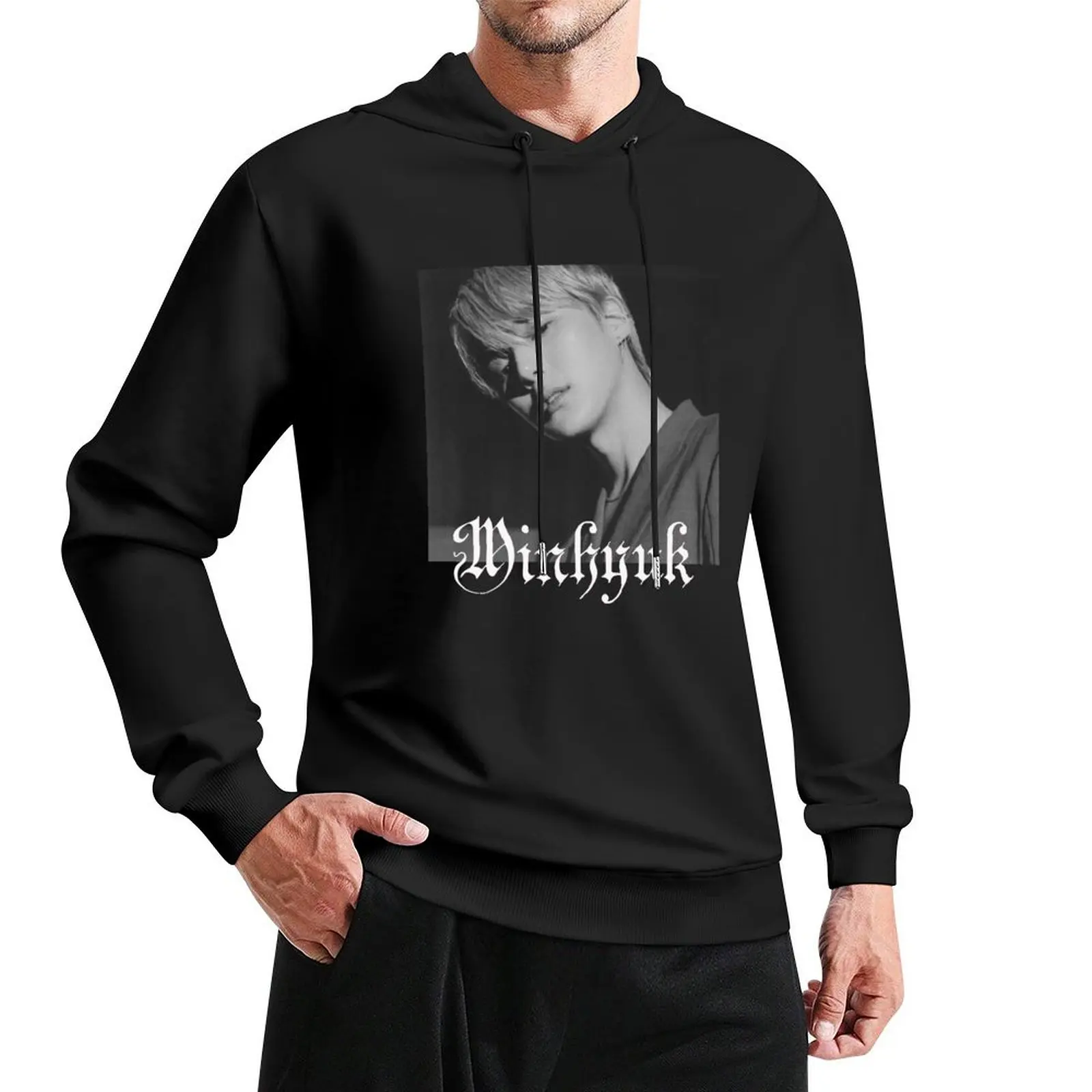 

Minhyuk Monsta X Pullover Hoodie fashion men autumn clothes anime clothing winter clothes pullover hoodies