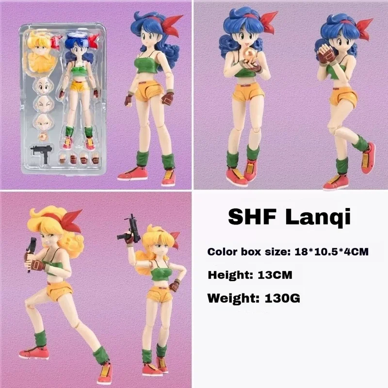 High Quality Version Of Dragon Ball Shf Lanqi Joint Movable Figurine Model, Brand New Domestic Movable Figurine