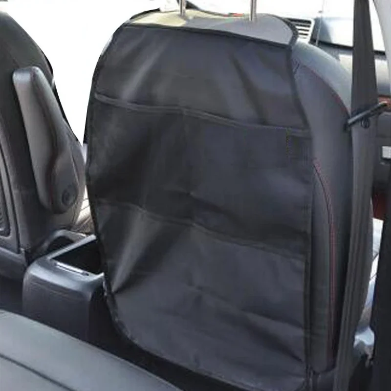 Car Seat Back Protector Cover for Children Kids Baby Anti Mud Dirt Auto Seat Cover Anti Kick Mat Pad Seat Cover Car Storage Bags - Image 2