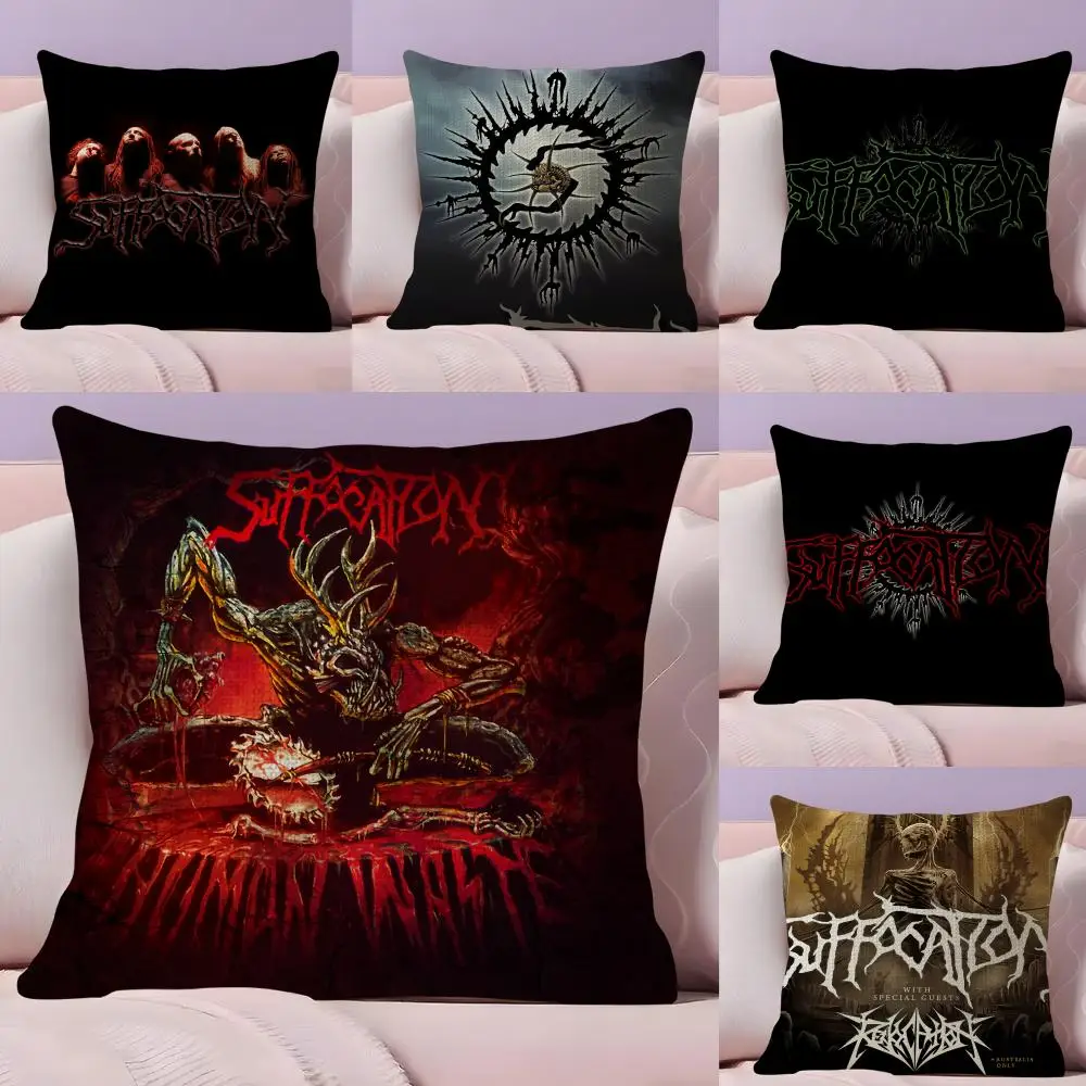 

Чехол для подушки S-Suffocations из натурального органического льна с двусторонней печатью, для дивана, домашнего декора, подарок