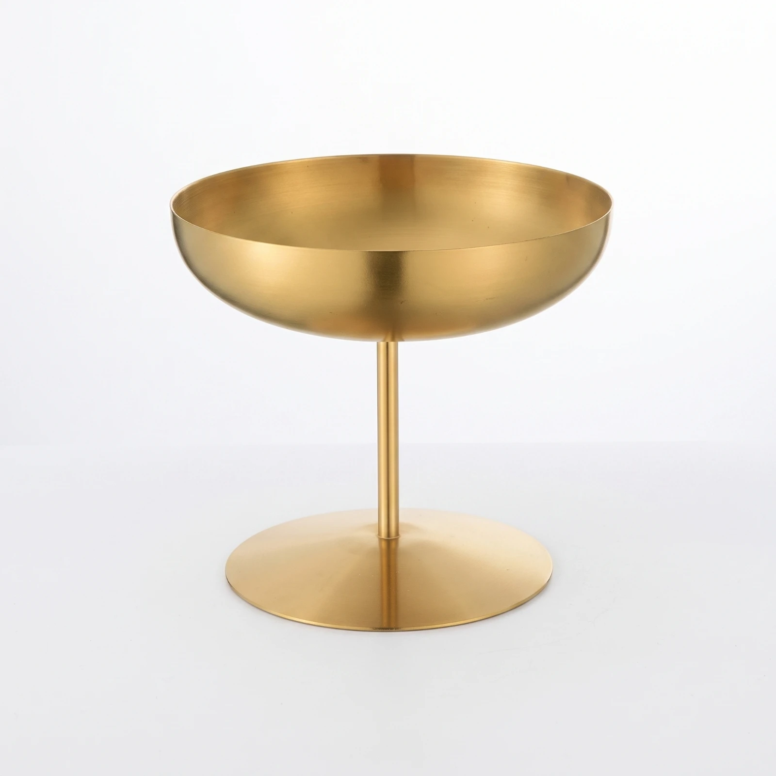 Dessert Cup with Stem Polished Stainless Steel Dessert Bowl Sundae Cups Reusable Bowls Drop-Resistant for Hosts, Home, Parties