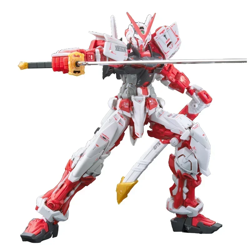 Bandai-Figurine d'action Gundam Astray Red Frapproche pour enfants, modèle d'anime original, jouets en stock, RG 1/144, Gunpla, marijuana