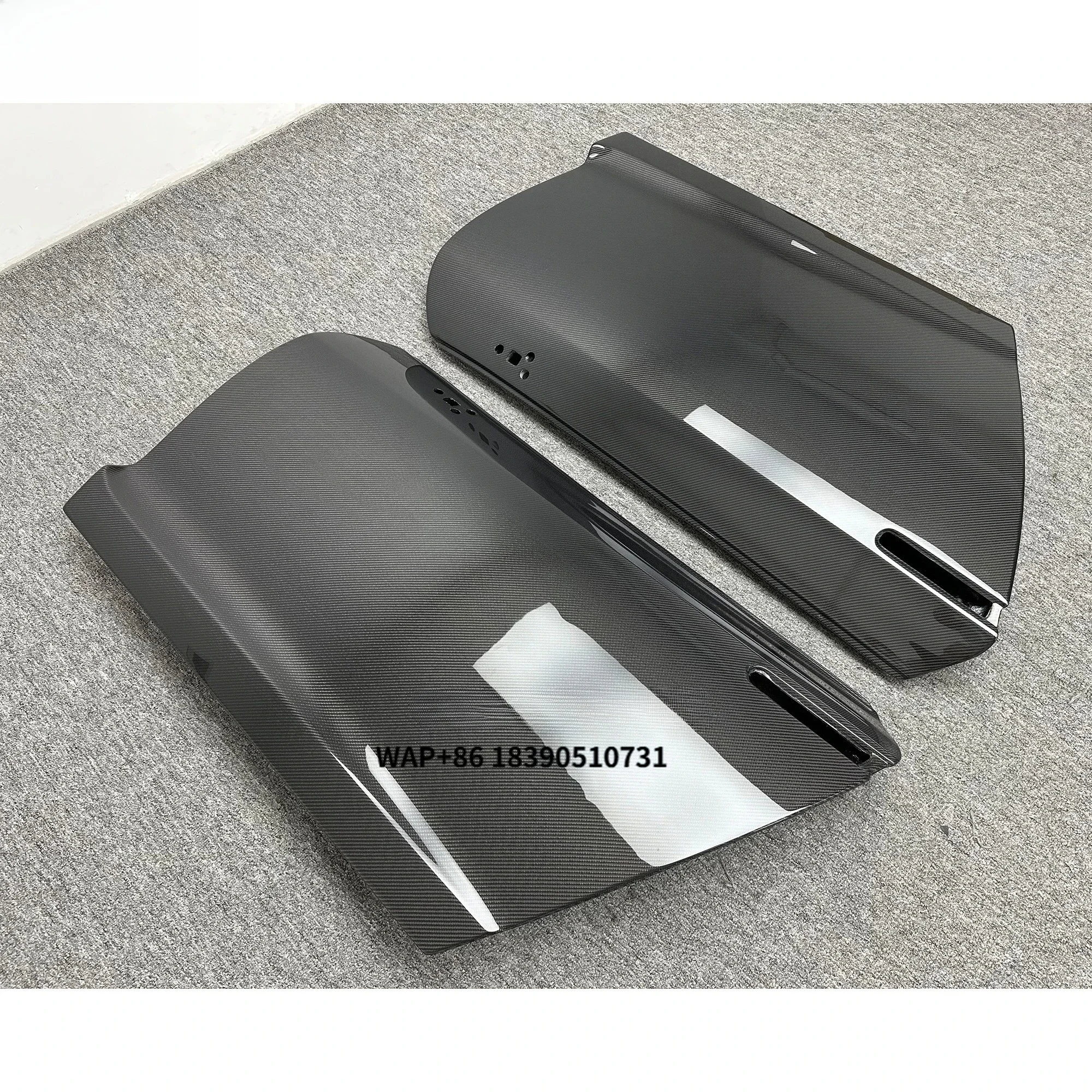 

OEM Style Dry Carbon Fiber Door Panel for R35 GTR 2008-2016 Full Carbon Body Kits Car Lightweight Doors Panels Parts