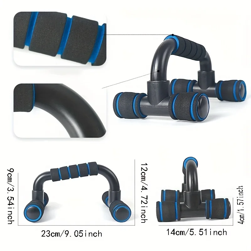 I-shape H-shaped push-up support of sponge sleeve for ch muscle training indoor body-building arm strength training support