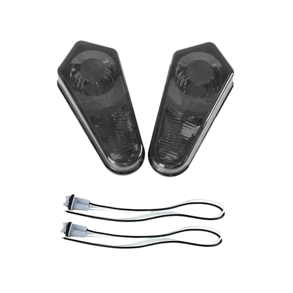

ATV LED Tail Light Housing Lens Sockets for Sportsman 500 550 850 570 1000 2009-2017 Black 2411153 2411154