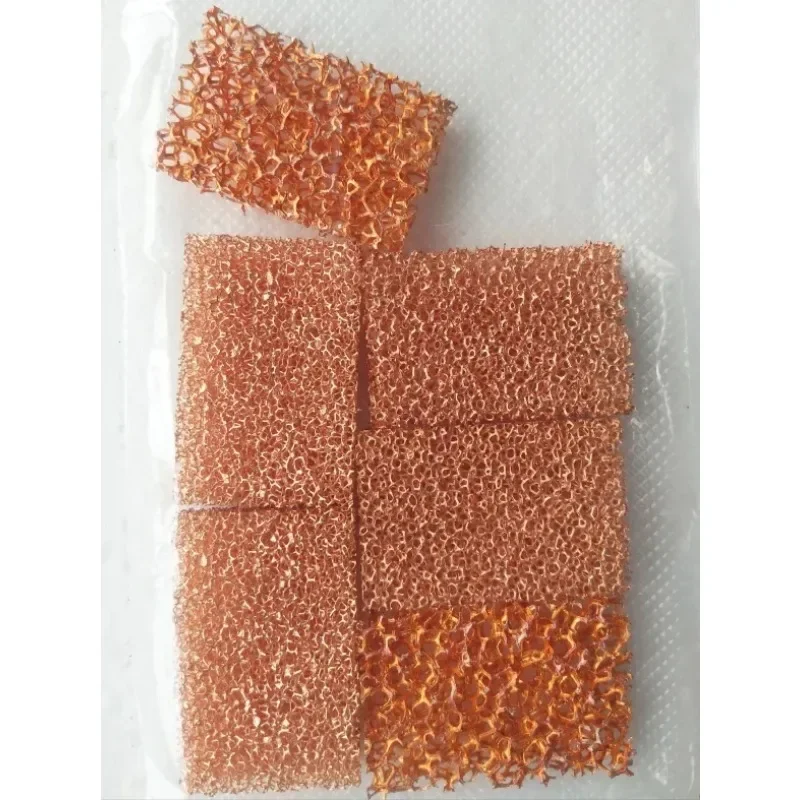 0.5-6 mm Thickness Copper Foam Electrode Sheet