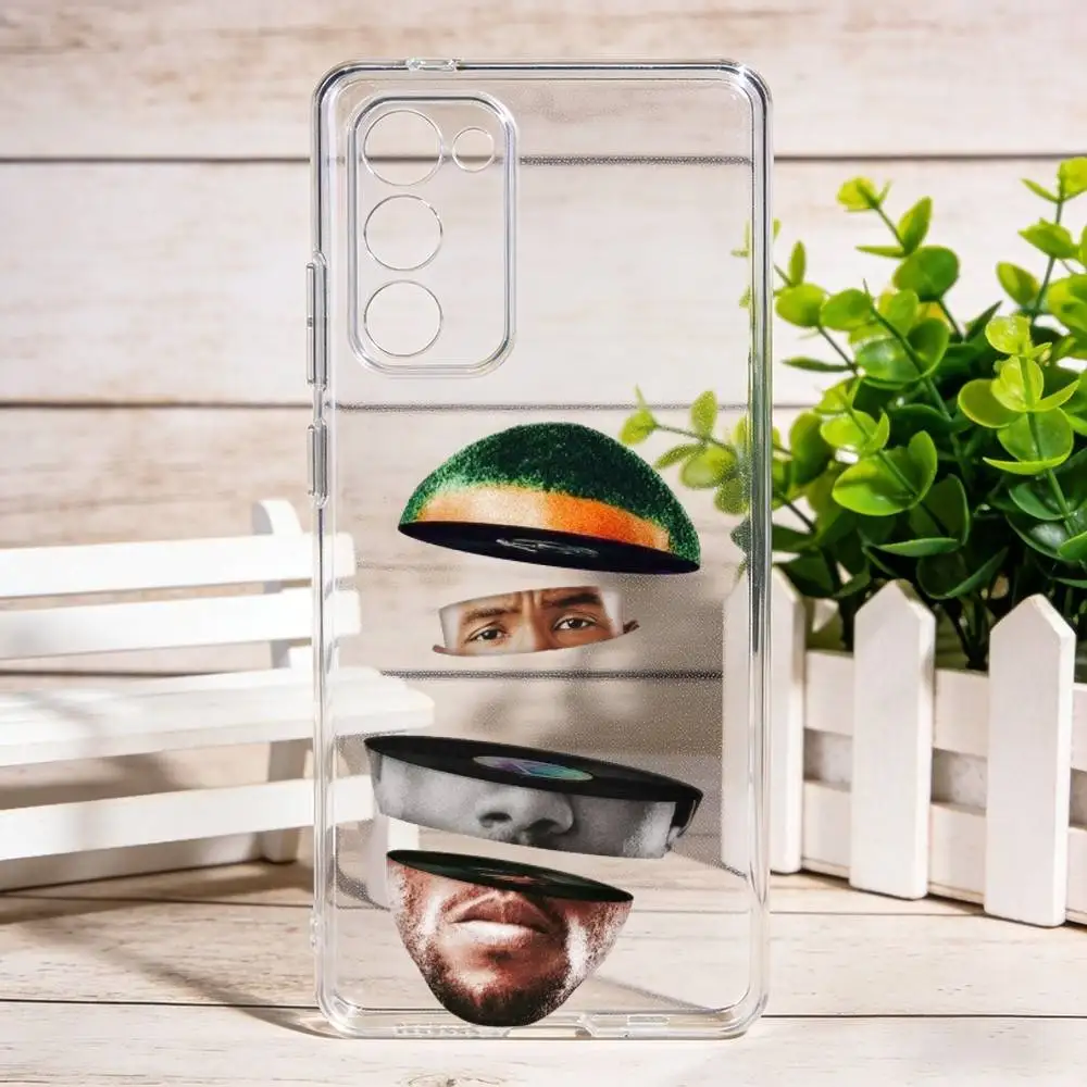 

Frank O-OceanS S-Singer Phone Case For Samsung Galaxy S24 S25 S23 S22 S21 Plus S24 S25 Cover Transparent Case