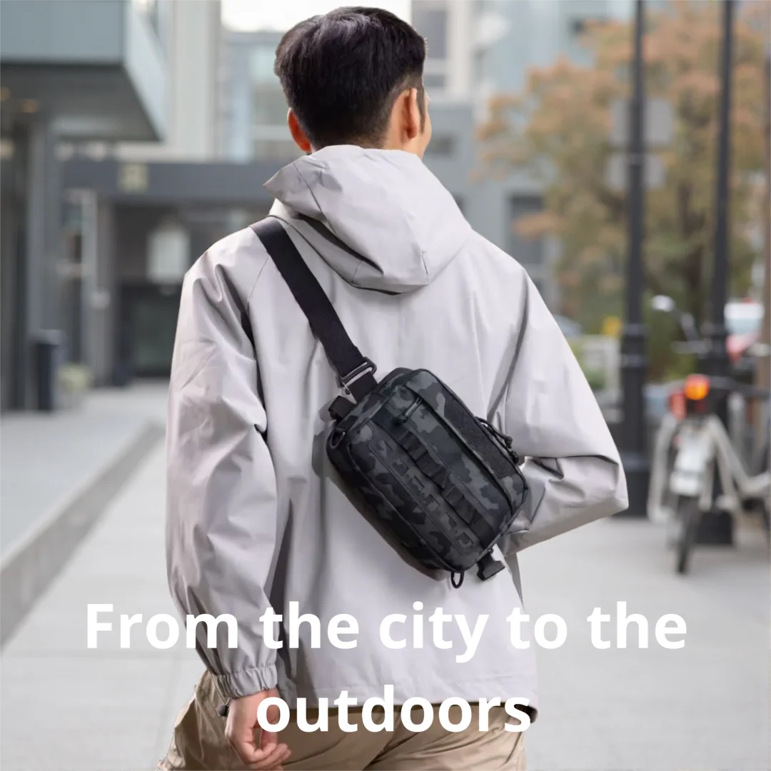 Edc Carry Backpack - Strap Fishing Vest Tactical Chest Bag