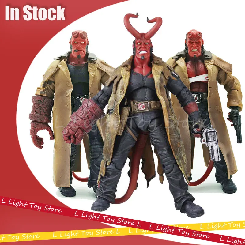 In Stock Hellboy Action Figure Anung Un Rama Anime Figurine Collection Ml Model Toys Decoration Statue Model Toys For Kids Gift