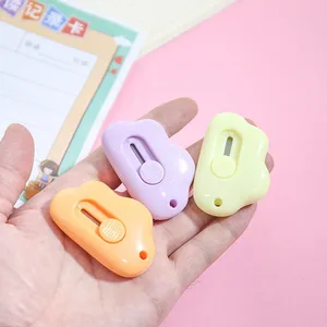 Mini pocket cloud art utility knife knife knife cutter paper crafts 6 Main Sales EDC Pafish - №4