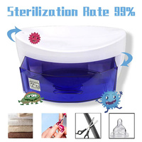 UV Sterilizer for Instruments Disinfection Nail Tool UV Disinfection Steriliser Cabinet Drawer Beauty Portable Disinfector