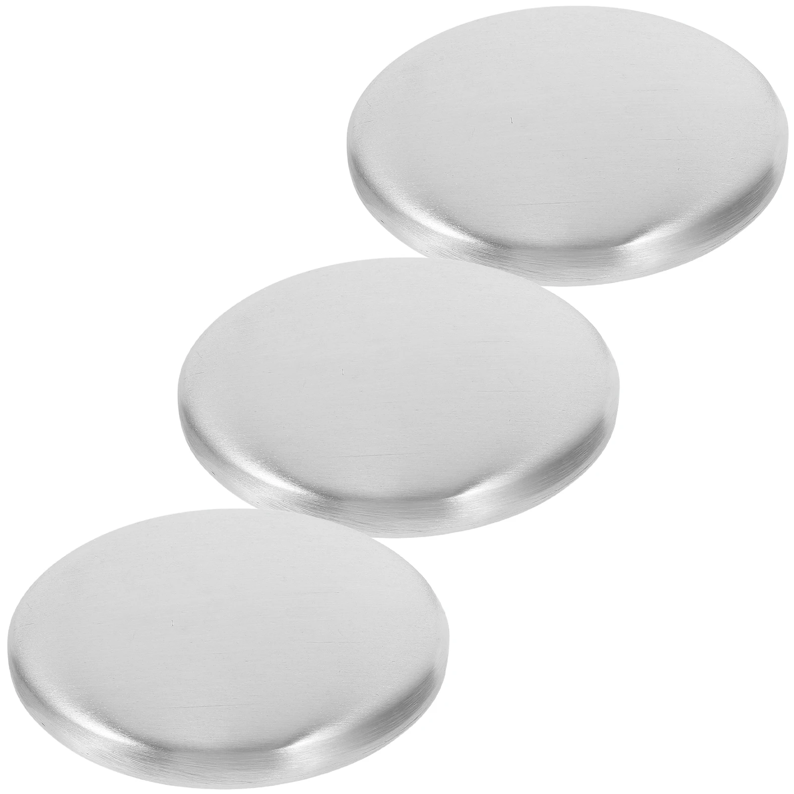 

3Pcs Stainless Steel Deodorizing Soap Bar Kitchen Hand Washer Odor Remover Eliminates Smelly Hands Stainless Steel Soap