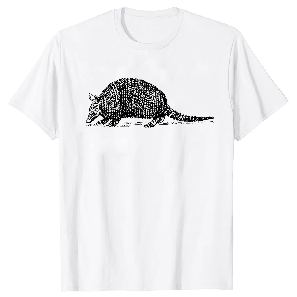 

Funny Animal Armadillo T Shirts Summer Style Graphic Cotton Streetwear Short Sleeve Birthday Gifts T-shirt Mens ClothingFP