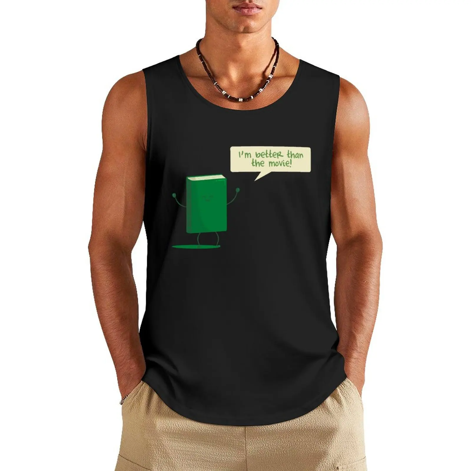 

Better than the Movie Tank Top summer clothes men 2024 sleeveless man shirts Men's clothing brands