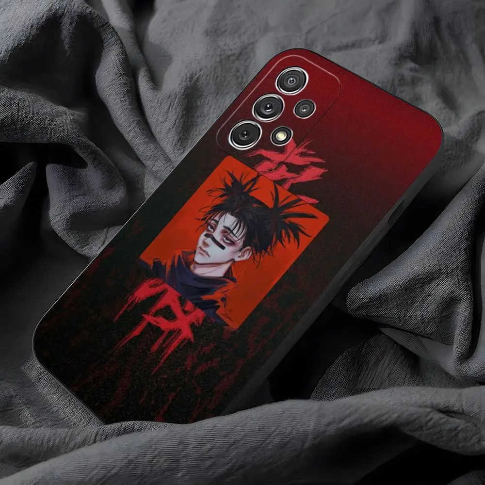 Choso Jujutsu Kaisen Anime Phone Case For Samsung Galaxy A02 A33 A52 A13 A31 A40 A20 A23 A54 A14 A34 Back Soft Cover