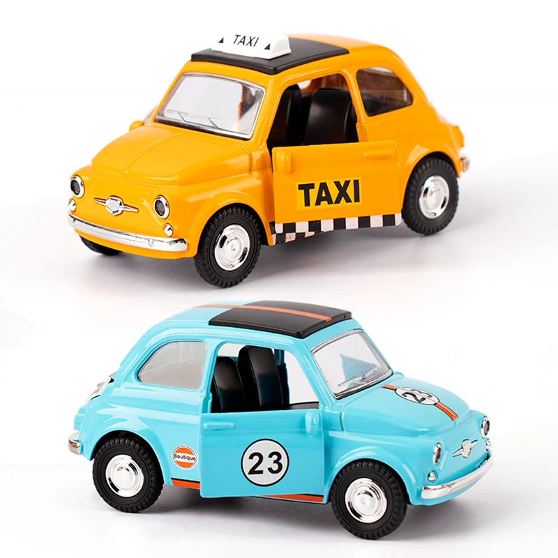 1/32 Retro Taxi Modell Auto Legierung Miniatur Spielzeug Auto Diecast Fahrzeug Sammlung Baby Spielzeug Für Kinder kinder Tag Geschenk
