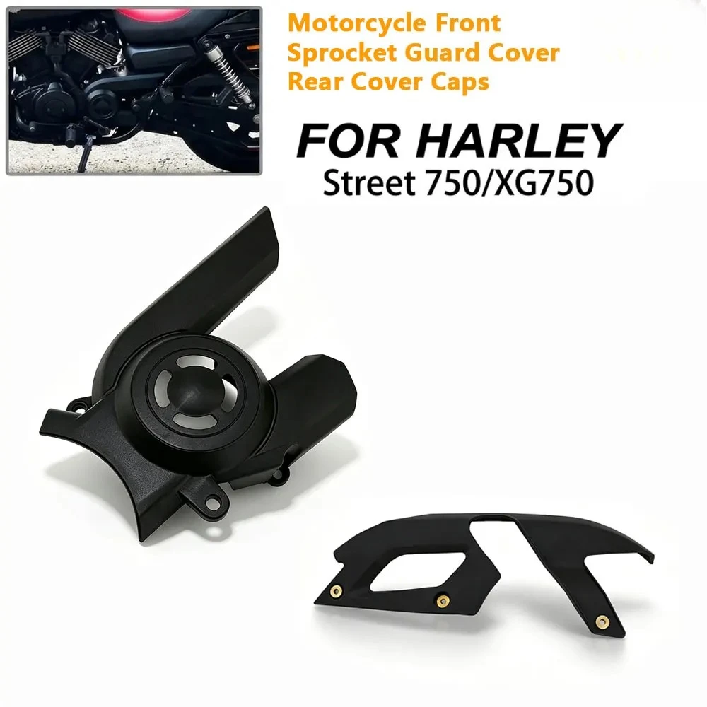 For Harley-Davidson Street 750 500 XG500 XG750 Rod 2015-2020 Front Pulley Sprocket Guard Cover Upper Belt Chain Guard Cover