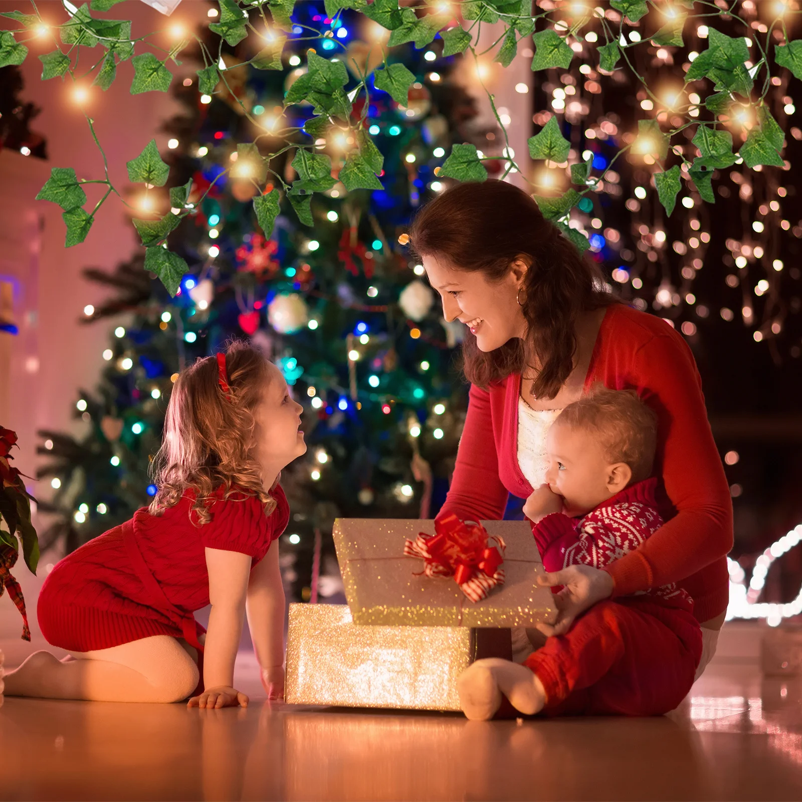 1 قطعة سلسلة LED ضوء كفاءة في استخدام الطاقة LED مصباح لعيد الميلاد ضوء ديكور حديقة غرفة مصباح الليل