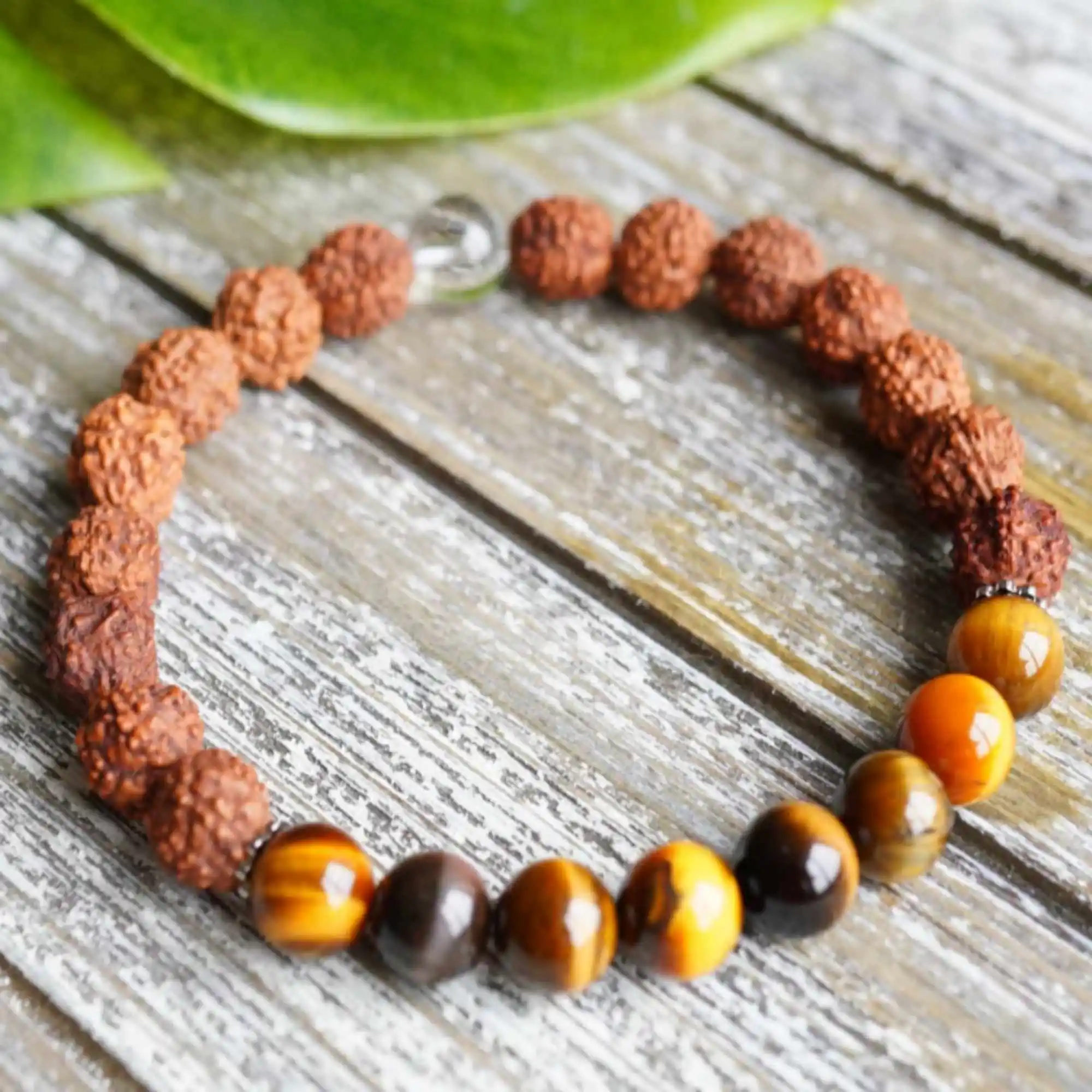 

8mm Natural round Rudraksha tiger's-eye gemstone beads Bracelet Beaded Inspiration Relief Christmas Lucky spread Women Gift Yoga