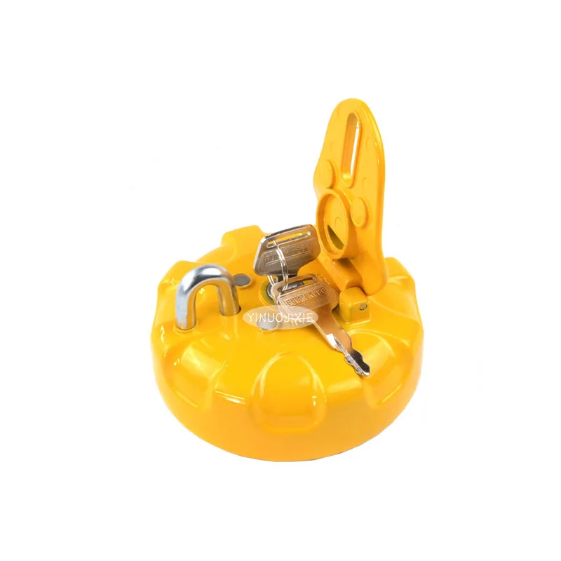 

For SH High-quality Diesel Tank Cover Excavator Accessories, Safe Locking Type With Key Tank Cover 28616