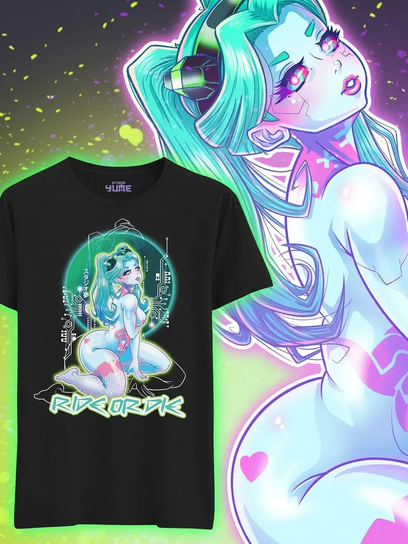 Ride Or Die T-SHIRT  Rebecca Gaming, Anime