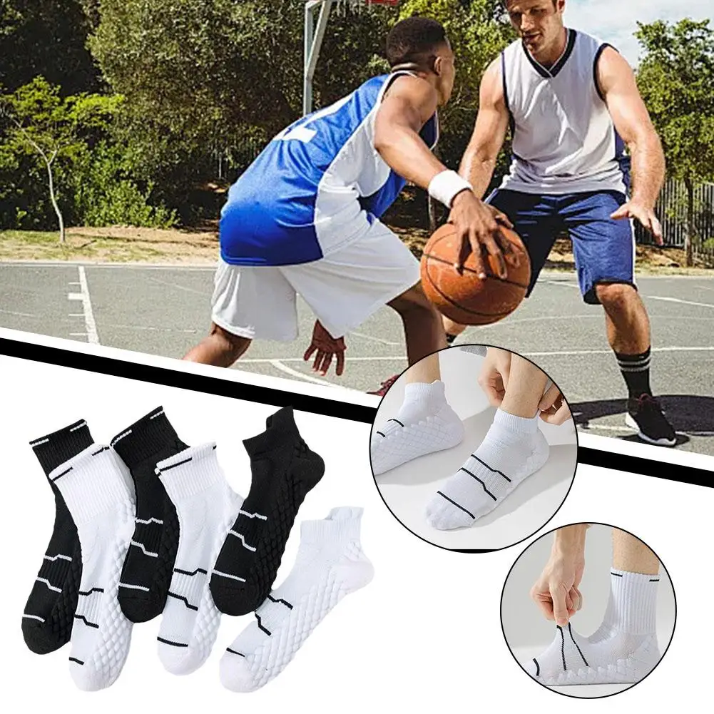 Anti-slip Football Socks Men Women Cotton Sock Short Breathable Soccer Socks Long Basketball Sport Deodorous Socks Tube M4I1