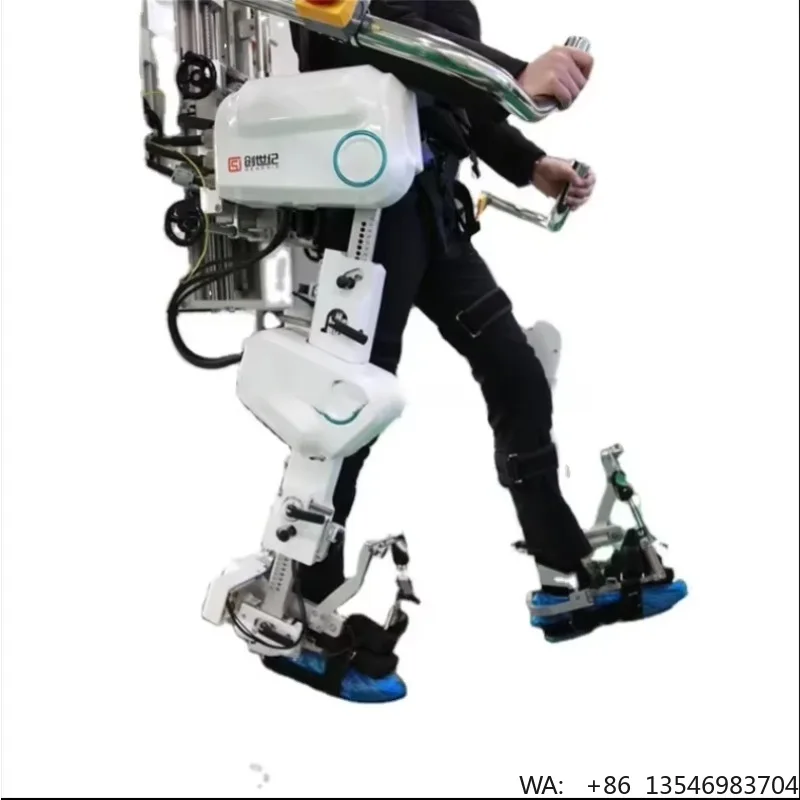 Exoskeleton Robots for Walking  Helping with Leg Standing and Walking Electric Walkers