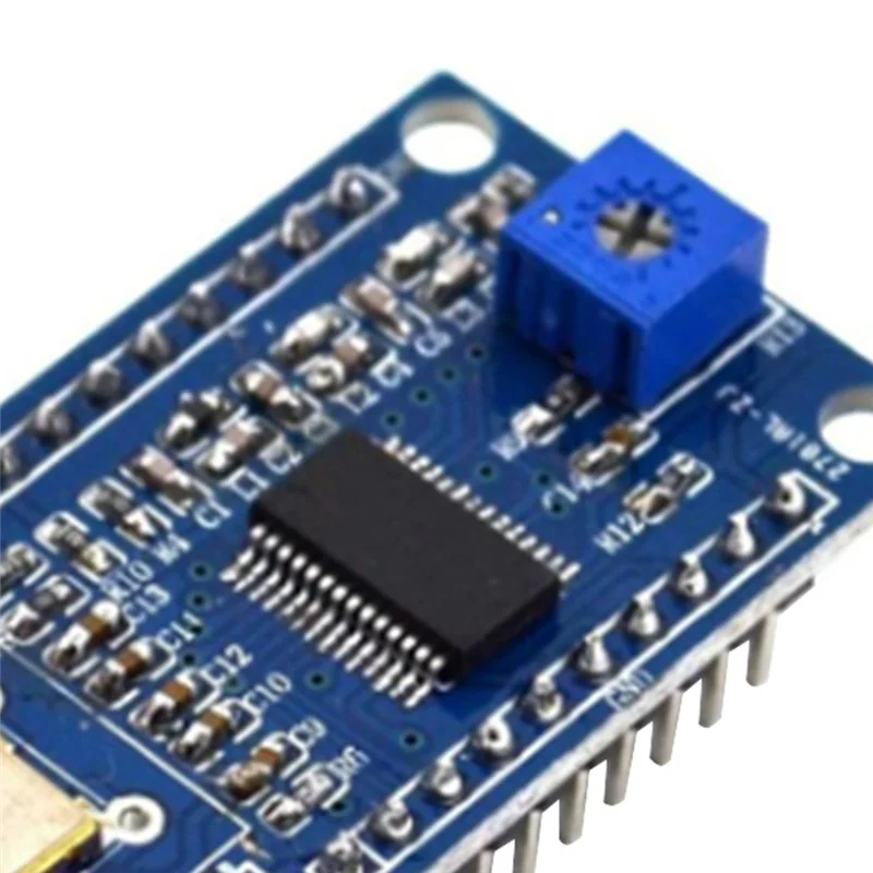 Módulo gerador de sinal dds, placa de desenvolvimento de gerador de sinal ad9851 módulo 0-70mhz ad9851 2 ondas senoidas e 2 ondas quadradas