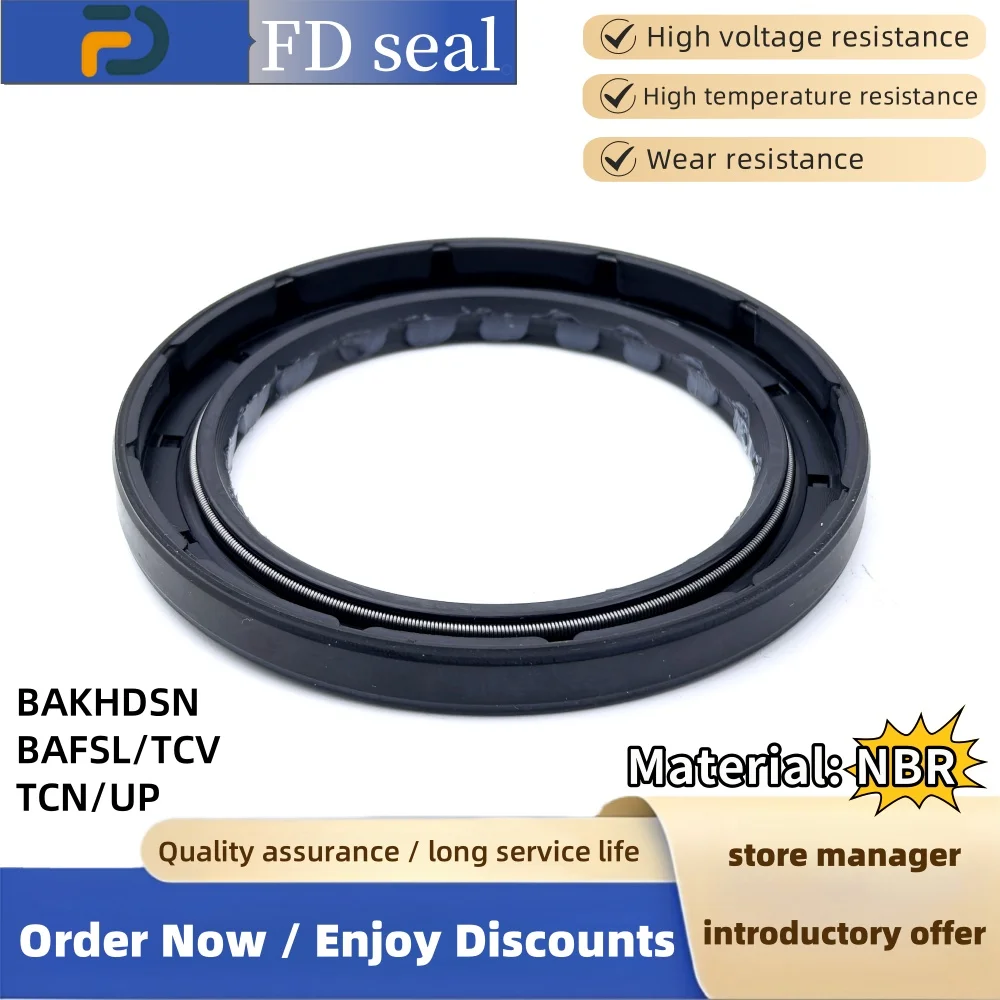 NBR Oil Seal 49.2252*68.0212*7.9502mm VIS30 Drive Motor 6029894-003 Plunger Pump Seal Motor Accessories Engineering Machinery