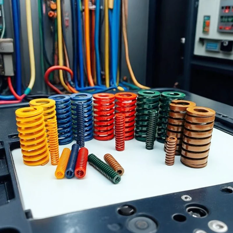 

Creamily 1PCS Compression Mould Die Springs Load Coil Spiral Stamping Alloy Steel Spring OD=30mm ID=15mm Length=25mm-100mm