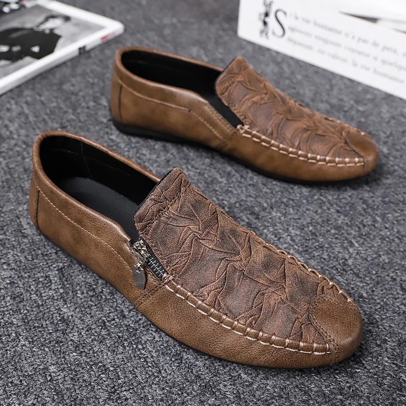 

leisure breathable new men's shoes provide comfortable and slip resistant shoes for driving, fashionable and versatile shoes