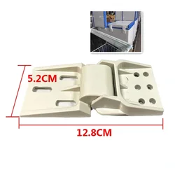 2PCS Refrigerator Chest Repair Parts Plastic Hinge Freezer Fridge Lid Door Hinge