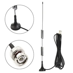 1x Antenna VHF UHF Ham Radio Antenna Amateur Radio Mobile Radio Scanner Antenna BNC Car Electronic Radio Wireless Antenna