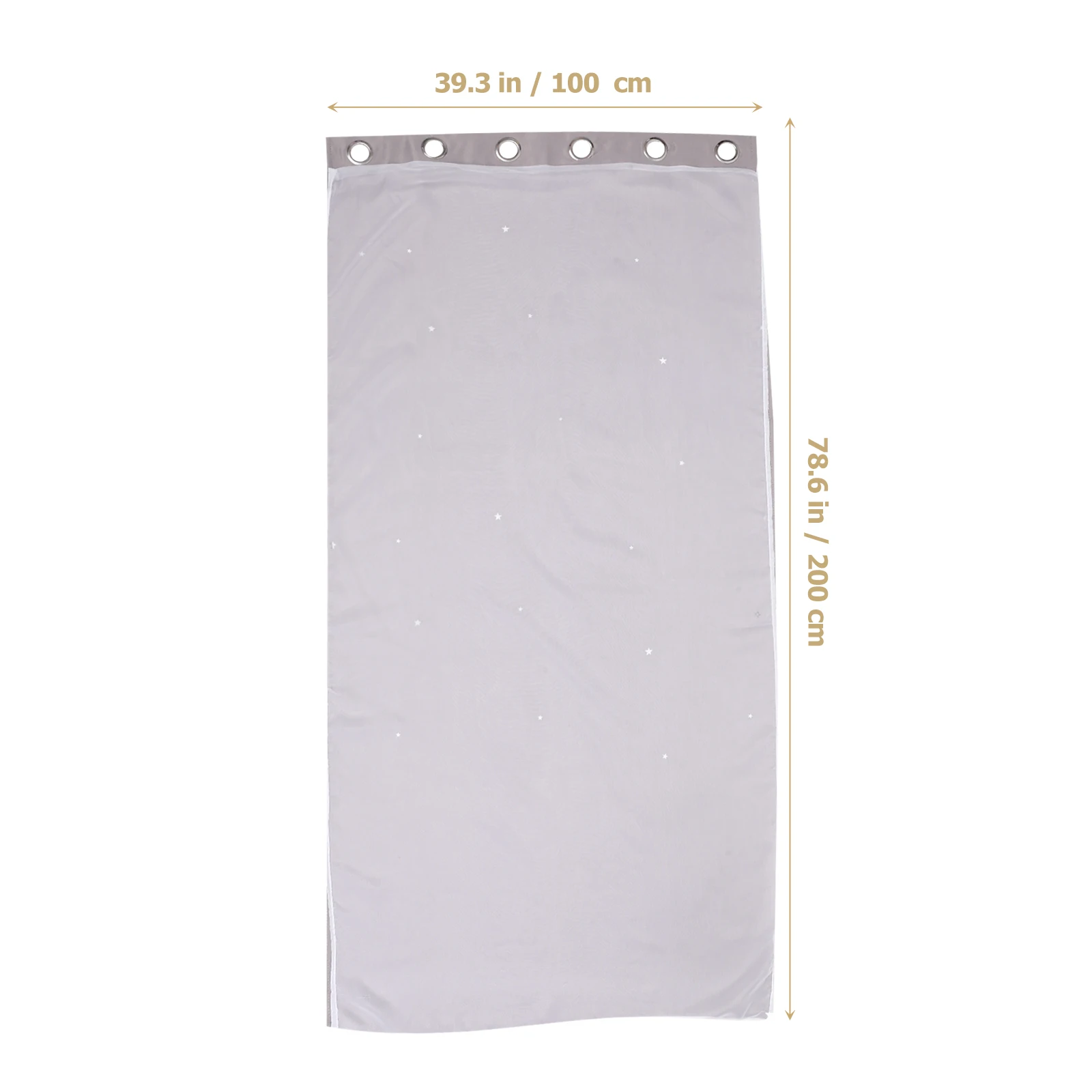 Rideaux occultants roses en dentelle, 100x200cm, princesse étoile, panneaux de fenêtre transparents pour chambre à coucher et salon