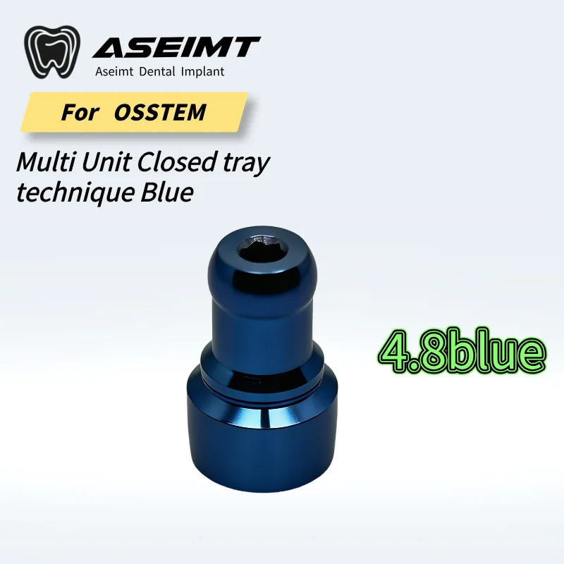 For Osstem Multi Unit Abutment Coping Transfer Closed Top Impression Coping for Dental Implant System in Stock 24H Fast Shipping