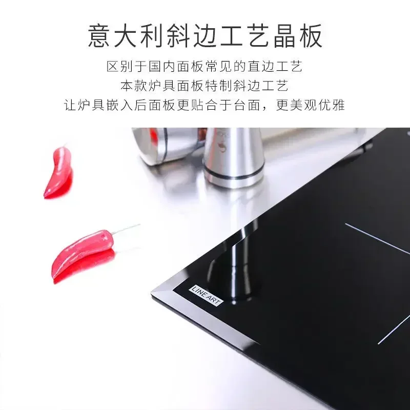 Kitchen Household Electric Stove Ceramic Hob Induction Cooktop Built-in Cooking Panel Stove Surface Household Appliances