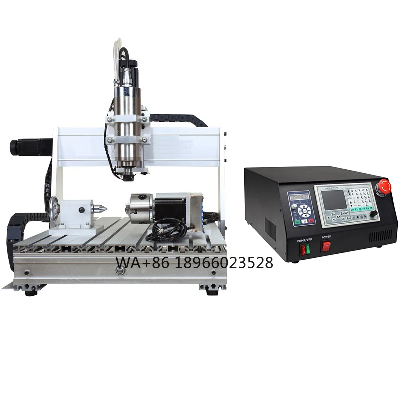 

CNC 6040 4 Axis DSP mini wood Router Engraver Machine 1500W milling machine no need connect PC laptop