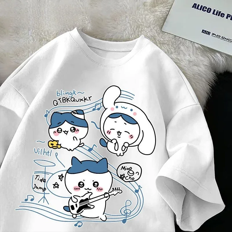 

Japan Kid Boy Girl T-shirt Cotton Short Sleeve Top Summer Fashion Cartoon Cute Teenager Clothes Fashion Kawaii Tee Anime Child
