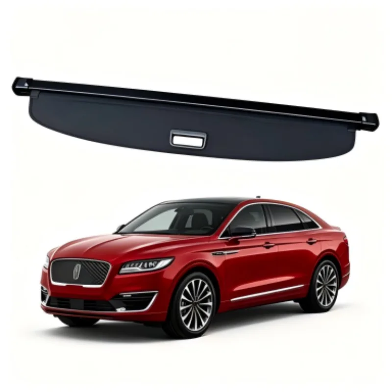 Cargo Cover Trunk Privacy Shade Rear Security Partition Anti-Theft Shield Retractable Organizer for Lincoln MKX 2016-2023