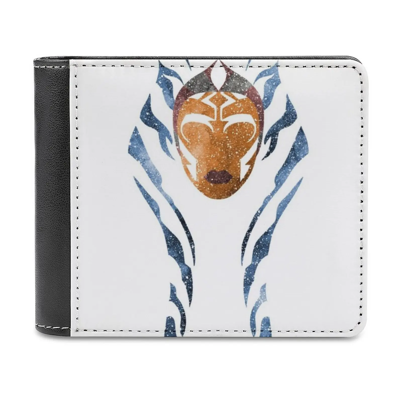 

Fulcrum Leather Wallet Men's Wallet Diy Personalized Purse Father'S Day Gift Ahsoka Clone Wars The Clone Wars Ashoka Tano