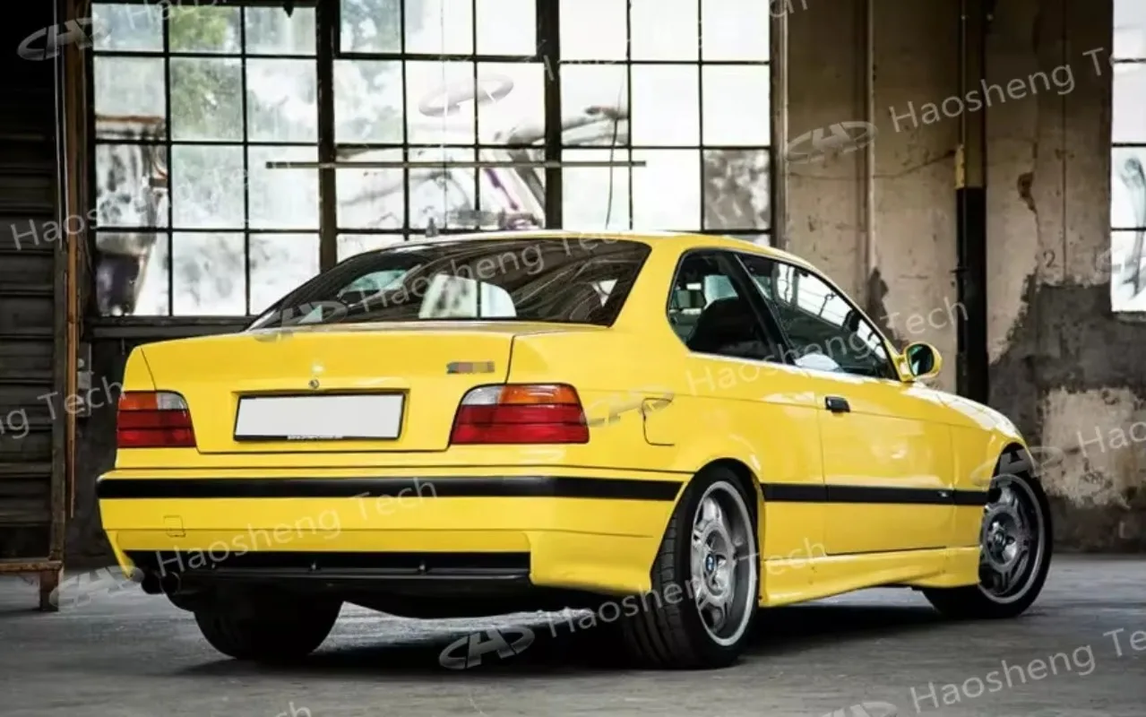 3 Series,For BMW 1991-1998,E36 M3 Bumper Body Kit,Plastic Car Parts,Including Front Bumper,Rear Bumper,Measuring Lining