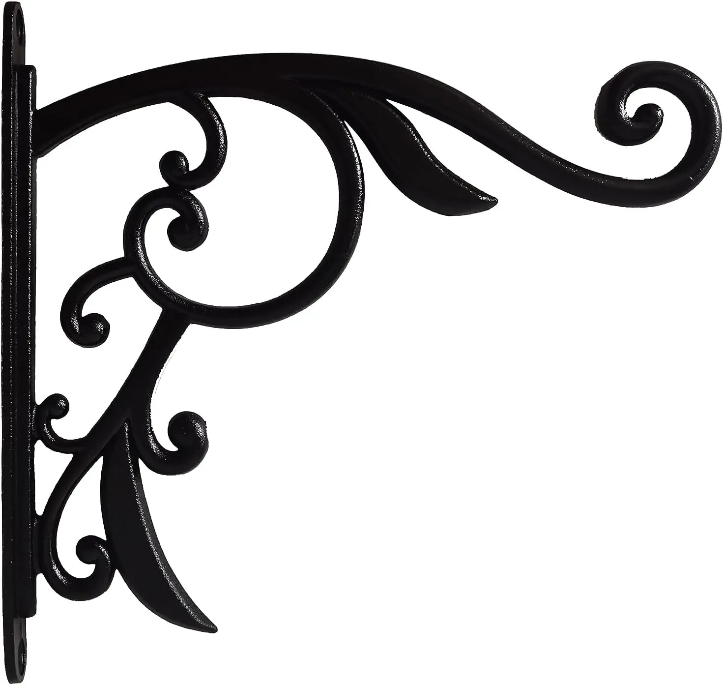 

Кронштейны для кашпо в стиле фермерского дома, декоративные металлические наружные кронштейны, настенные крючки для подвешивания, сверхпрочные кронштейны для кашпо